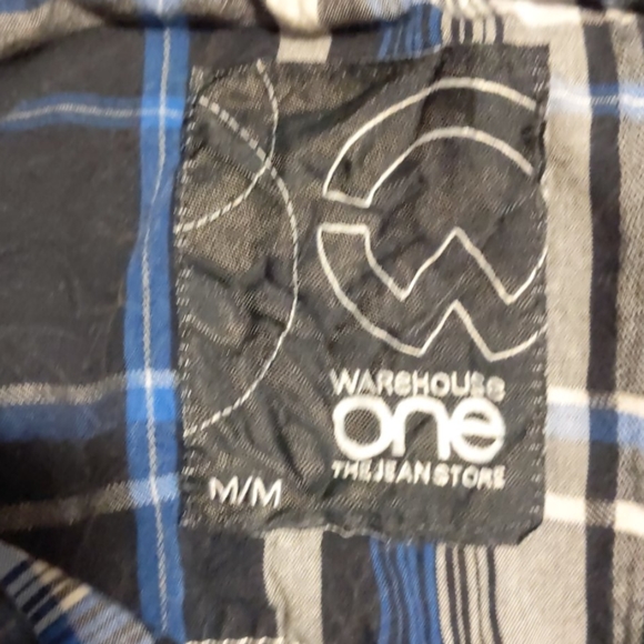 Warehouse one plaid long sleeve t shirt - Picture 2 of 2